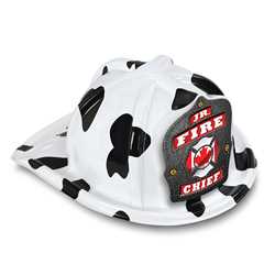 Jr Fire Chief Specialty Hat - Canadian Maltese Cross Shield firefighting, fire safety product, fire prevention, plastic fire hats, fire hats, kids fire hats, junior firefighter hat, custom fire hat
