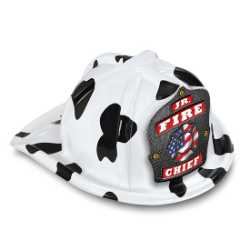 Jr. Fire Chief Specialty Hat - Patriotic Maltese Cross Shield firefighting, fire safety product, fire prevention, plastic fire hats, fire hats, kids fire hats, junior firefighter hat, junior fire chief hat, jr fire chief hat patriotic maltese cross, patriotic firefighter hat, maltese cross kids helmet, fire department children’s giveaways, EMS outreach items, police department community handouts, kids firefighter helmet, safety event giveaways, first responder promotional items
