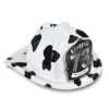 Jr Firefighter Specialty Hat - Custom Black/Silver Engine Number/Text Shield firefighting, fire safety product, fire prevention, plastic fire hats, fire hats, kids fire hats, junior firefighter hat, custom fire hat, black silver firefighter hat, custom engine number shield, jr firefighter hat, kids fire hat, customizable fire emblem, fire department giveaways, EMS community outreach, police department event supplies, children’s fire safety items, fire prevention week handouts