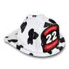Jr Firefighter Specialty Hat - Custom Black/White # Shield firefighting, fire safety product, fire prevention, plastic fire hats, fire hats, kids fire hats, junior firefighter hat, custom fire hat, black white firefighter hat, custom firefighter shield, jr firefighter hat, kids fire hat, black and white fire emblem, fire department giveaways, EMS community outreach, police department event supplies, children’s fire safety items, fire prevention week handouts