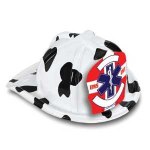 Jr Firefighter Specialty Hat - Custom Canadian Leaf Shield firefighting, fire safety product, fire prevention, plastic fire hats, fire hats, kids fire hats, junior firefighter hat, custom fire hat, canadian leaf firefighter hat, custom firefighter shield, jr firefighter hat, kids fire hat, maple leaf fire emblem, fire department giveaways, EMS community outreach, police department event supplies, children’s fire safety items, fire prevention week handouts