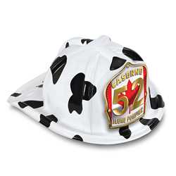 Jr Firefighter Specialty Hat - Custom Jeune Pompier Engine Number Shield firefighting, fire safety product, fire prevention, plastic fire hats, fire hats, kids fire hats, junior firefighter hat, junior fire chief hat