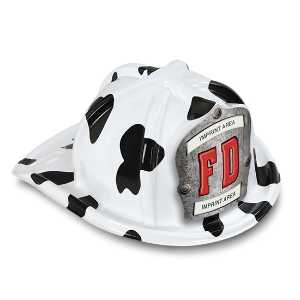 Jr Firefighter Specialty Hat - Custom Silver FD Shield firefighting, fire safety product, fire prevention, plastic fire hats, fire hats, kids fire hats, junior firefighter hat, custom fire hat, silver FD firefighter hat, customizable fire hat, jr firefighter hat, kids fire hat, custom fire shield, fire department giveaways, EMS community outreach, police department event supplies, children’s fire safety items, fire prevention week handouts
