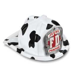 Jr. Firefighter Specialty Hat - Jeune Pompier Hat - Canadian FD Leaf firefighting, fire safety product, fire prevention, plastic fire hats, fire hats, kids fire hats, junior firefighter hat, custom fire hat, Jeune Pompier hat, Canadian firefighter hat, maple leaf fire shield, bilingual firefighter hat, jr firefighter hat, fire department giveaways, EMS community outreach, police department event supplies, children’s fire safety items, fire prevention week handouts