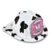Jr Paramedic Specialty Hat - Pink/Silver Star of Life Shield firefighting, fire safety product, fire prevention, plastic fire hats, fire hats, kids fire hats, junior firefighter hat, jr paramedic hat pink silver star of life, pink star of life kids helmet, paramedic kids hat, EMS children’s giveaways, fire department outreach items, police department community handouts, kids EMT helmet, safety event giveaways, first responder promotional items