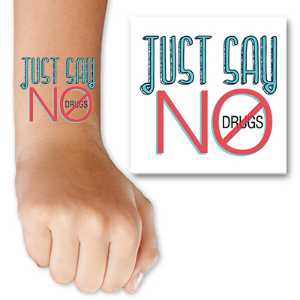 Just Say No to Drugs Tattoo 