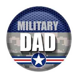Military Dad Button buttons, support buttons, military, thank you miltary, 
