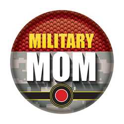 Military Mom Button buttons, support buttons, military, thank you miltary, 