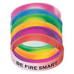 Mood Bracelets firefighting, fire safety product, fire prevention, firefighting bracelet, custom bracelet, mood bracelet