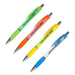 Nite Glow Grip Pen firefighting, fire safety product, fire prevention, highlighter, pen, stylus, pen/stylus