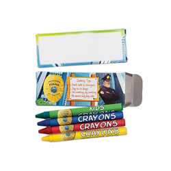 Police Non-Toxic Crayons 