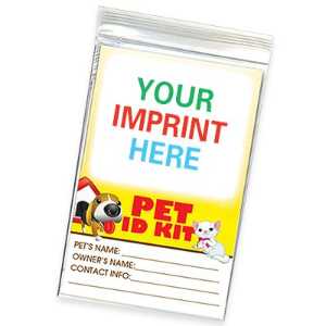 Pet ID Kit pet ID kit, pet safety kit, emergency pet identification, fire department giveaways, EMS outreach items, police department community handouts, family emergency preparedness, pet safety materials