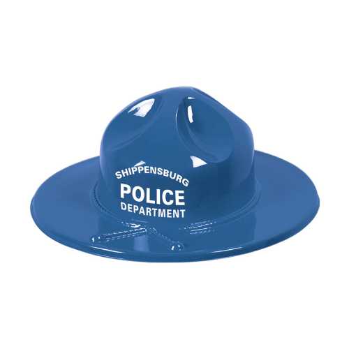 Plastic Trooper Hat with Direct Imprint