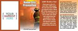 Pocket Pamphlet - Home Fire Prevention  