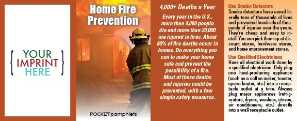 Pocket Pamphlet - Home Fire Prevention  