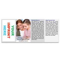 Pocket Pamphlet - Internet Safety for Kids Internet Safety, Web Dangers,  Pocket Pamphlet, Internet Danger