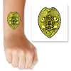 Police Badge Tattoo 