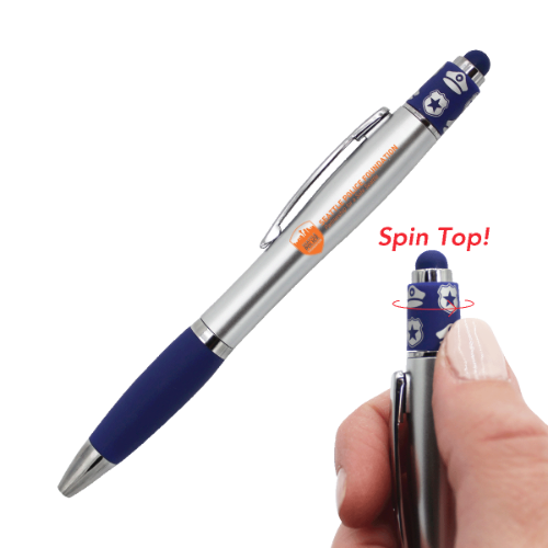 Police Spin Top Pen/Stylus