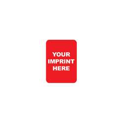 Rectangular Full Custom Telephone Sticker 
