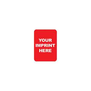 Rectangular Full Custom Telephone Sticker 