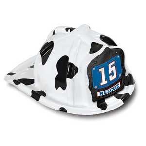 Rescue Specialty Hat - Custom Rescue Shield w/ Imprint firefighting, fire safety product, fire prevention, plastic fire hats, fire hats, kids fire hats, junior firefighter hat, custom fire hat, custom rescue hat, rescue shield imprint, kids rescue hat, jr rescue hat, customizable rescue emblem, fire department giveaways, EMS community outreach, police department event supplies, children’s safety education items, fire prevention week handouts