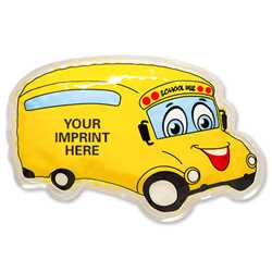 School Bus Hot / Cold Pack School Bus, Police safety, fire safety, traffic awareness, erasers, pencil erasers