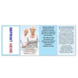 Pocket Pamphlet - Senior's Health Guide  