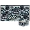 Silver Legacy Party Assortment for 10 silver party assortment, kids party kit, fire department event supplies, EMS outreach giveaways, police department community items, children’s safety event materials, silver party set for outreach, first responder promotional products