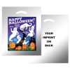Reflective Ghost w/ Pumpkin Halloween Bag