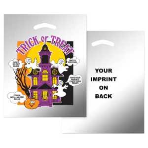 Reflective Haunted House Halloween Bag