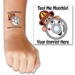 Smoke Alarm w/ Boy Custom Tattoo 