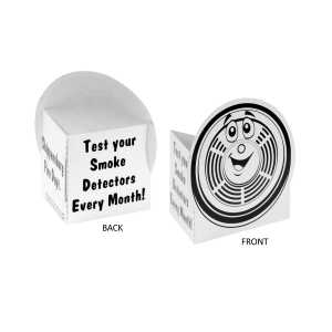 Smoke Detector Color-Me Stand-Out firefighting, fire safety product, fire prevention, color me, smoke detector, firefighter, stand out, smoke detector color me, fire safety coloring activity, kids fire safety handout, community event giveaways, fire department children’s items, EMS outreach supplies, police department kids giveaways, smoke alarm education, fire prevention week items