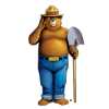 Smokey Bear® Full Body Wall Cling firefighting, fire safety product, fire prevention, smokey bear, wall cling