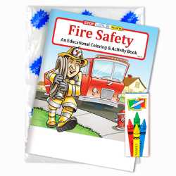 Stock Coloring Book Fun Pack - Fire Safety firefighting, fire safety product, fire prevention product, firefighting coloring book, firefighting activity book, fire safety coloring book, fire safety activity book, fire prevention coloring book, fire prevention activity book
