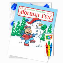 Stock Coloring Book Fun Pack - Holiday Fun 