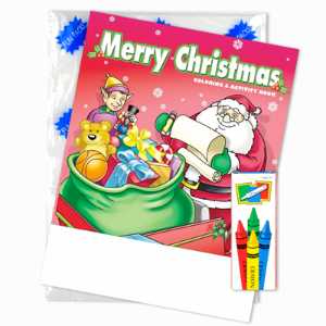 Stock Coloring Book Fun Pack - Merry Christmas 