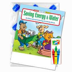Stock Coloring Book Fun Pack - Saving Energy and Water 