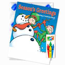 Stock Coloring Book Fun Pack - Seasons Greetings 
