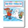 Stock Coloring Book - Make Winter and Holidays Safe 