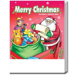 Stock Coloring Book - Merry Christmas 