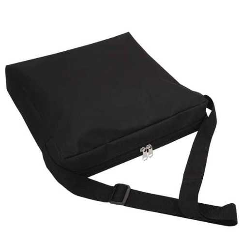 Black Table Throw Messenger Bag