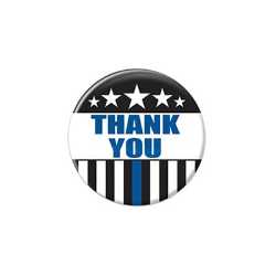 Thank You Law Enforcement Button buttons, support buttons, law enforcement, thank you police, 