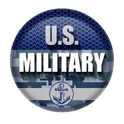 U.S. Military Button buttons, support buttons, military, thank you miltary, 