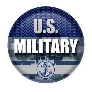 U.S. Military Button buttons, support buttons, military, thank you miltary, 