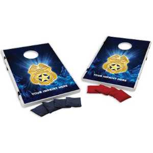 Bean Toss Kit - Police Badge 