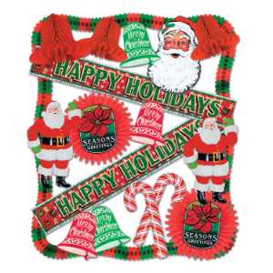 Christmas Decorating Kit Christmas decorating kit, holiday kids activity, fire safety giveaways, EMS community outreach, police event handouts, children’s seasonal crafts, public-education materials, winter community event supplies