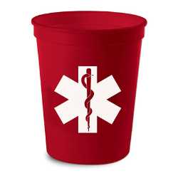 16 oz. Stadium Cup firefighting, fire safety product, fire prevention, cups, stadium cup, safety, 16oz. cup