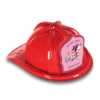 Fire Hat - Custom Pink Dalmatian Shield firefighting, fire safety product, fire prevention, plastic fire hats, fire hats, kids fire hats, junior firefighter hat, custom fire hat