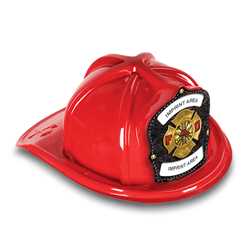 Fire Hat - Custom Black/Gold Maltese Cross Shield firefighting, fire safety product, fire prevention, plastic fire hats, fire hats, kids fire hats, junior firefighter hat, custom fire hat