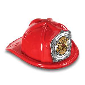 Fire Hat - Custom Maltese Cross Diamond Plate Shield firefighting, fire safety product, fire prevention, plastic fire hats, fire hats, kids fire hats, junior firefighter hat, custom fire hat